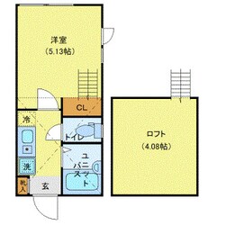 ＣＡＰＥ ＣＯＤ 杉田の物件間取画像